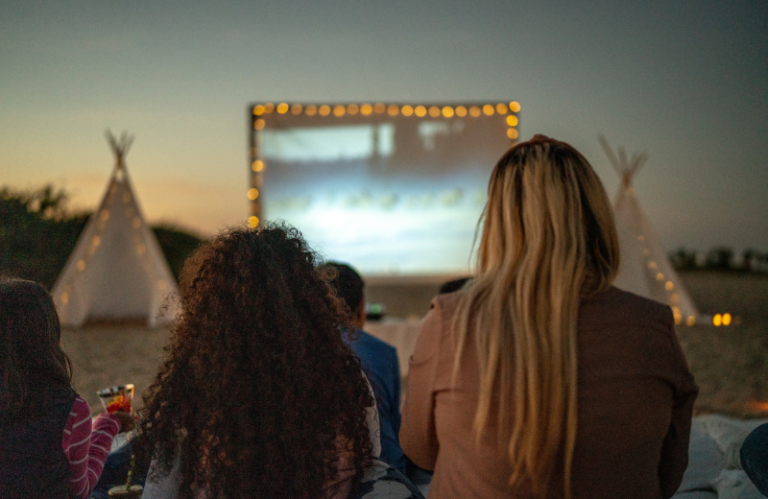 Gili Trawangan outdoor cinema