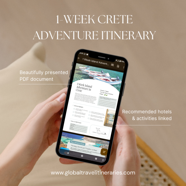 1 Week Crete travel itinerary