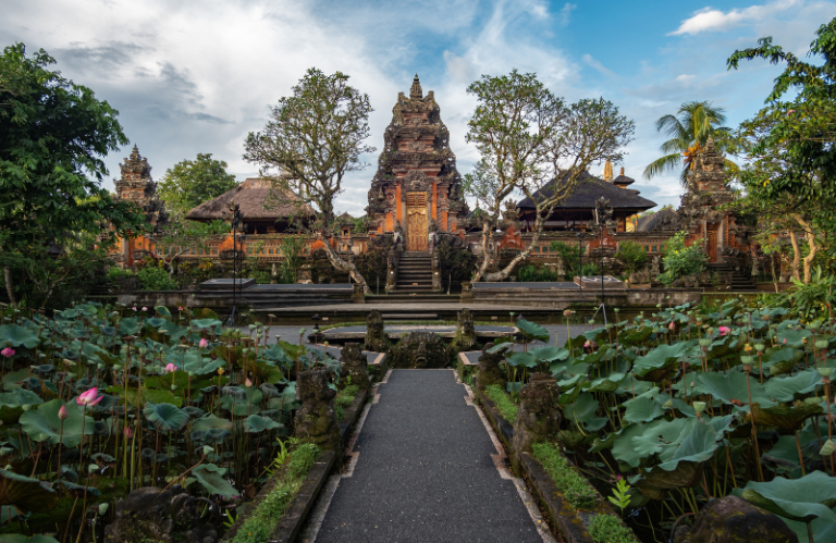 Pura Taman Saraswati Temple in bali