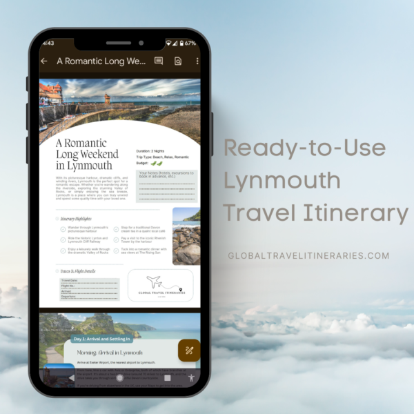 Travel Itinerary Product Image 1 Lynmouth