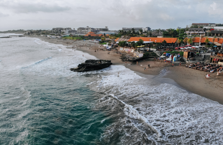 black sand beach canggu bali