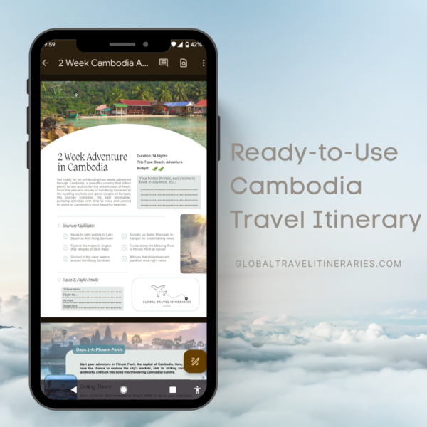 Travel Itinerary Product Image 1 Cambodia