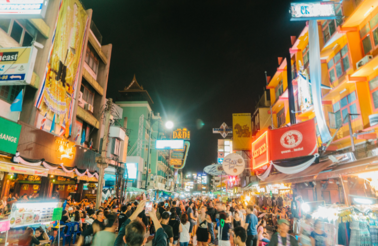 Khao San Road bangkok nightlife