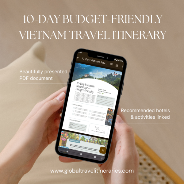 10 day budget vietnam adventure itinerary